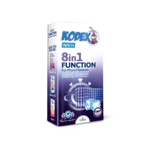 -کاندوم کدکس فکشن 8 در 1Kodex 8 In 1 Function