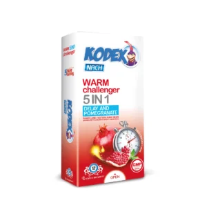 Kodex Warm Challenger 5 In 1 کاندوم کدکس گرم کننده